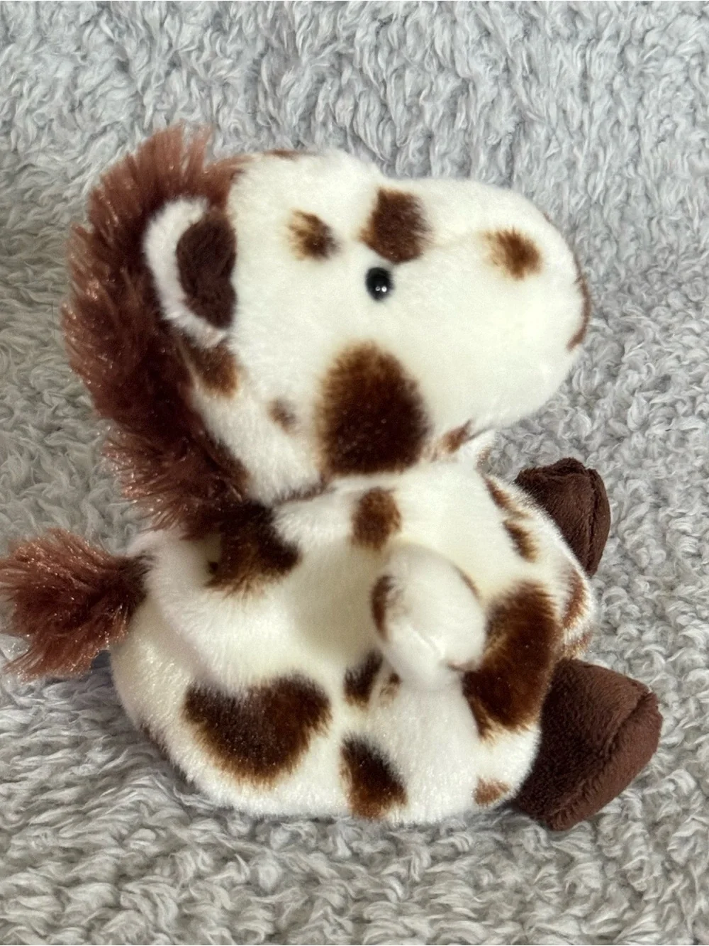 Aurora World Plush Palm Pals Haymitch Painted Horse 5” Stuffed Animal Soft Toy